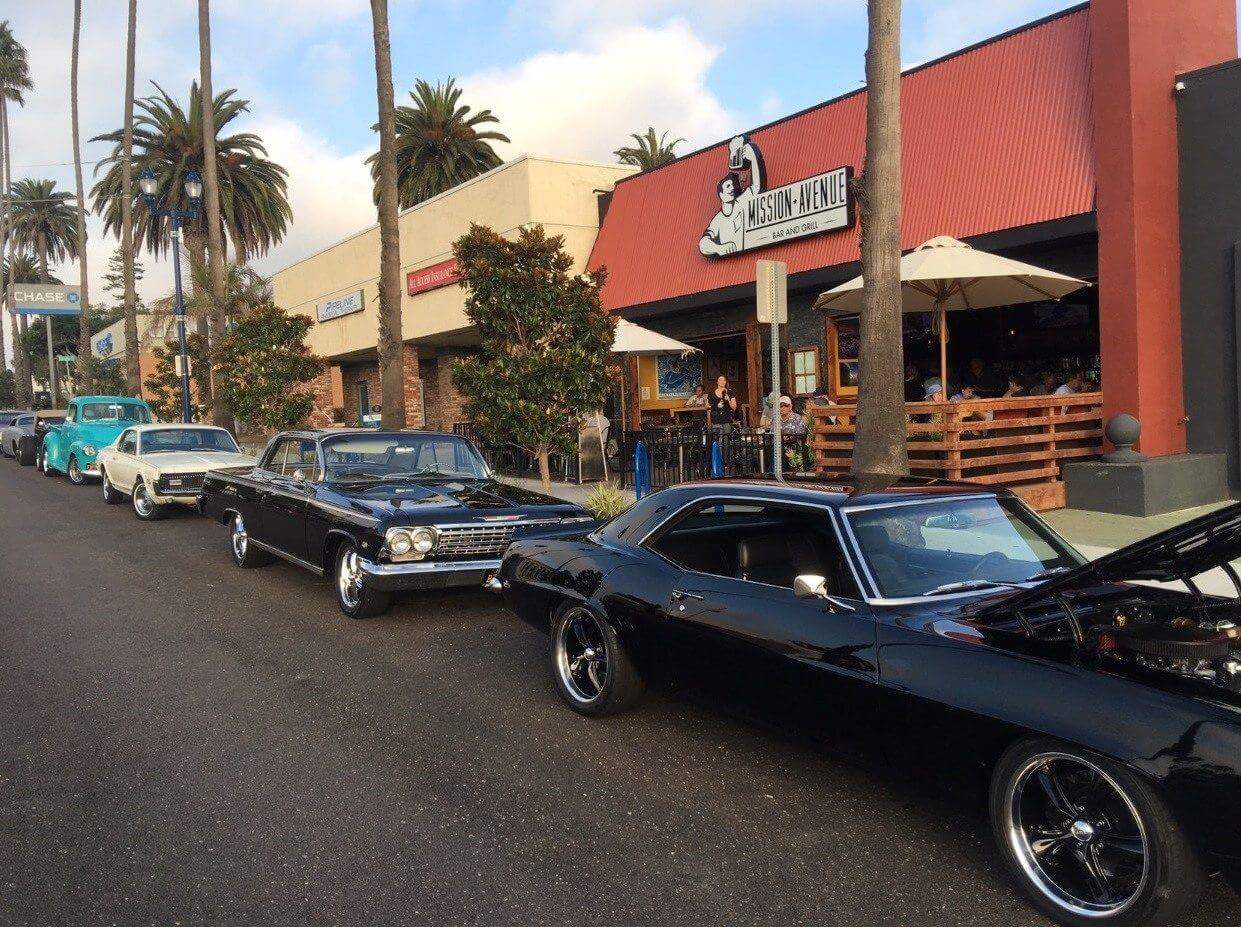 Classic Car Show at Mission Ave Bar and Grill