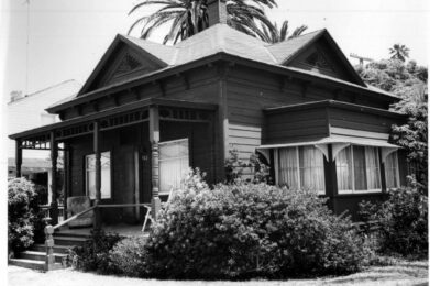 The Graves house, circa 1940s