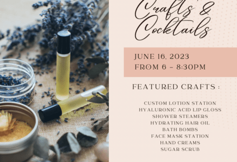 Oside Handmade Presents : Crafts & Cocktails