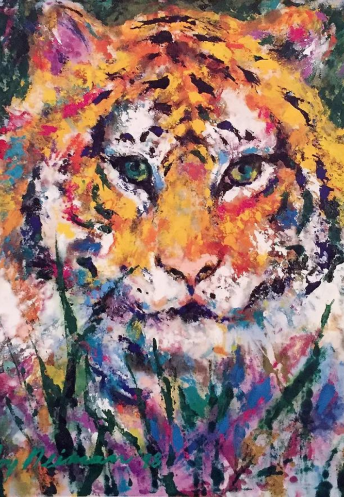 Taste of Art Textured Animal Portraits Inspired by Leroy Neiman at