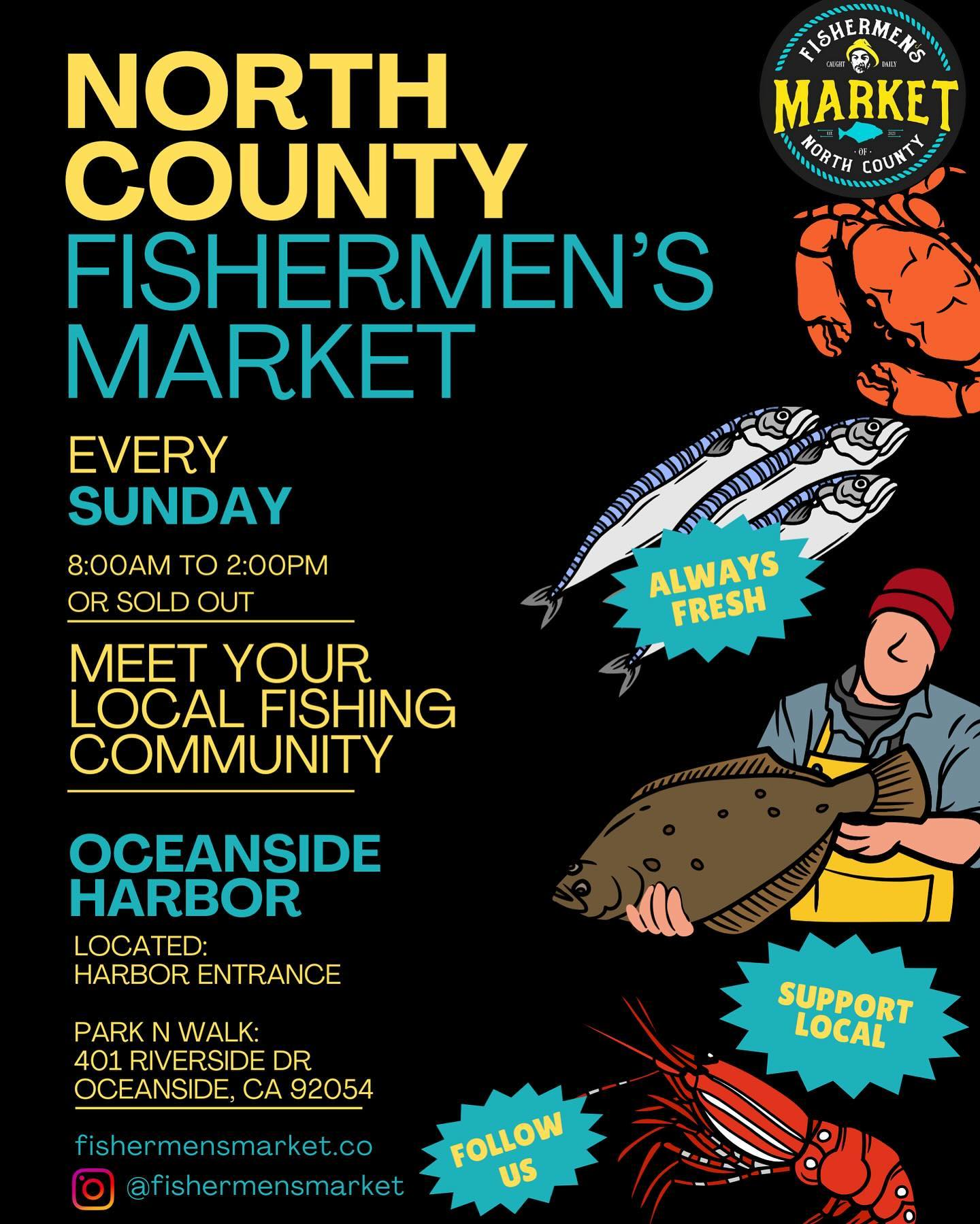 North County Fisherman's Market - April 29, 2024 | Oceanside, CA