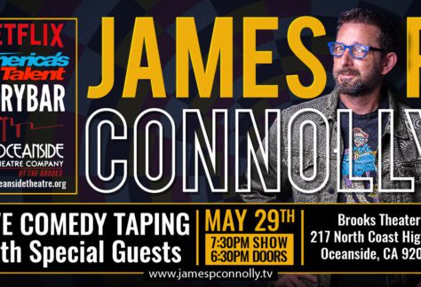 Live Comedy Taping w/James P. Connolly & Special Guests