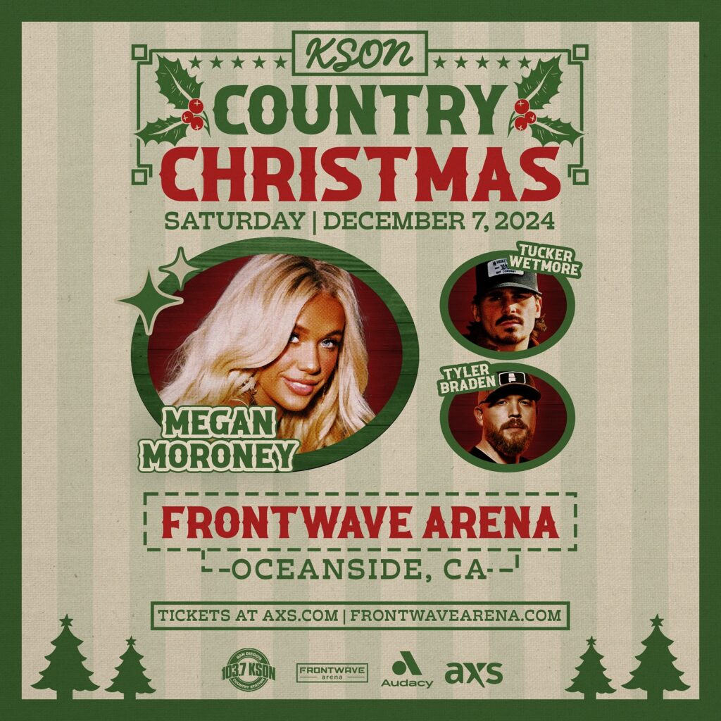 KSON Country Christmas at Frontwave Arena featuring Megan Moroney ...