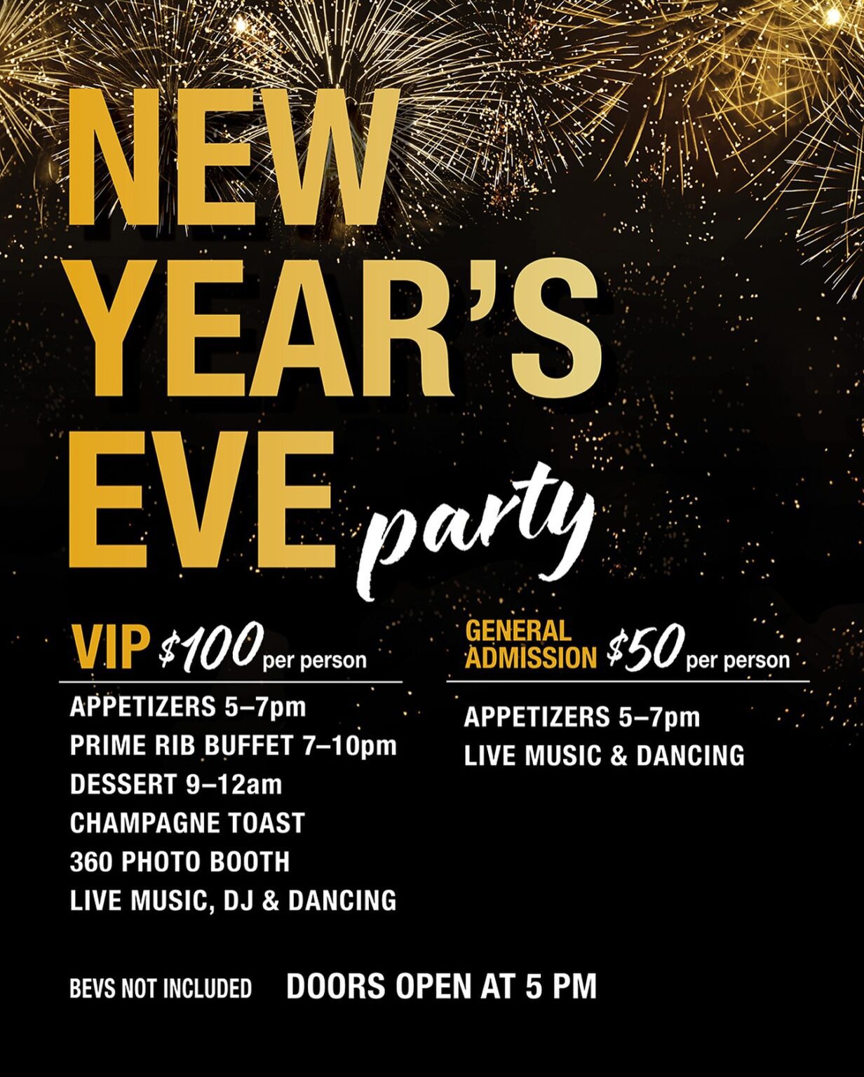 New Year's Eve Party at Junkyard Sports Bar - December 31, 2024 ...