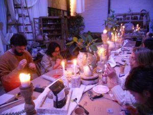Block Printing Class at Dear Tomorrow,