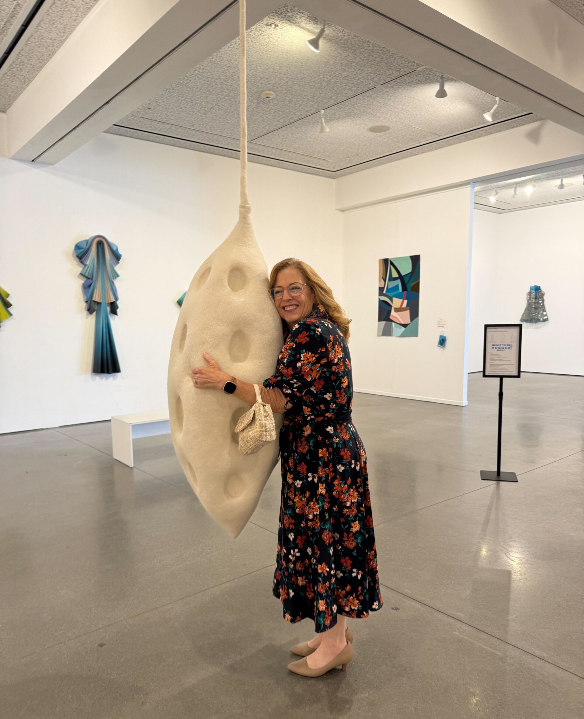 Huggable Art Work at the Oceanside Museum of Art