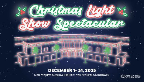 Christmas Light Show Spectacular 2025 at Calvary Chapel