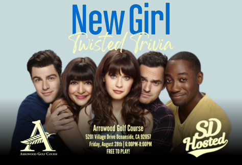 Twisted Trivia: New Girl edition at Arrowood Golf Course