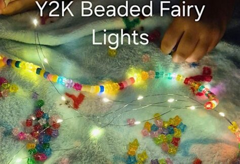 Y2K Beaded Fairy Lights at Oceanside Art Collective